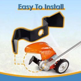Bed Edger Blade 4180 710 6001 Compatible For Stihl Edger 4150-2 4180-710-6001 (Color: BLACK)