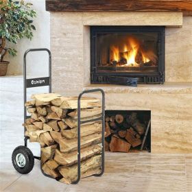 Portable Handcart (Color: BLACK)
